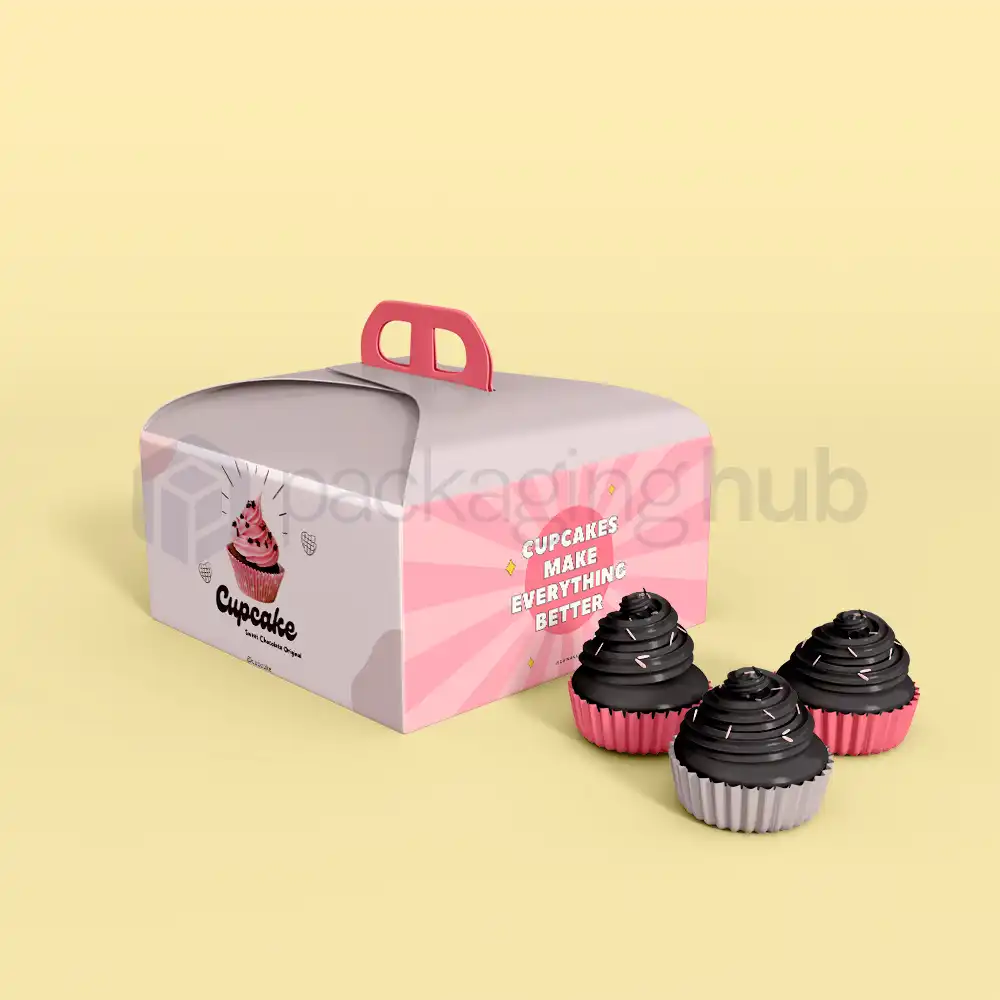 cupcake packaging box