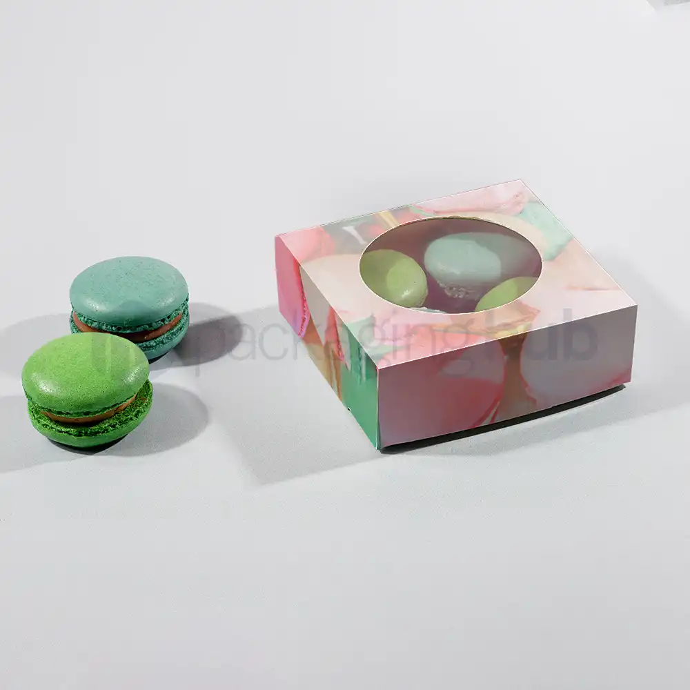 custom macaron packaging