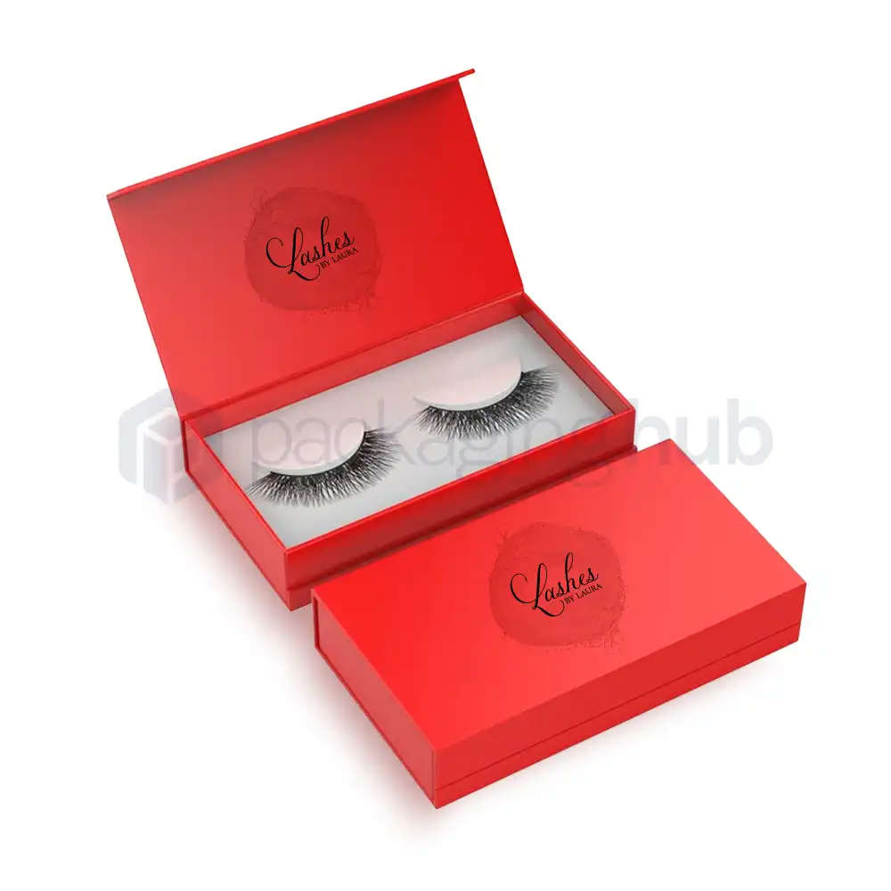 customized eyelash box packaging