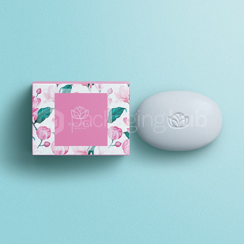Floral Printed Soap Boxes