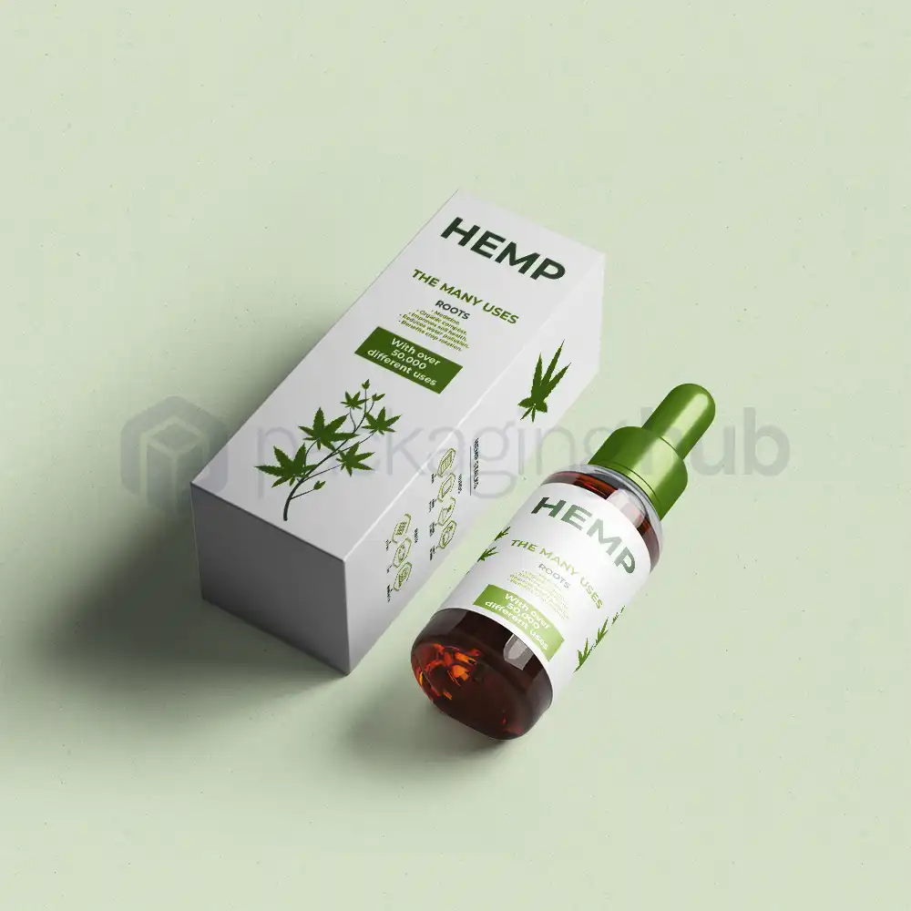 hemp oil packaging