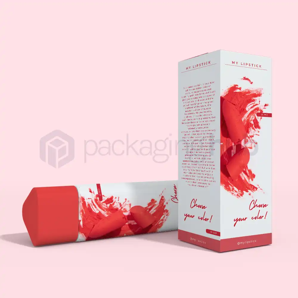 printed lipstick boxes