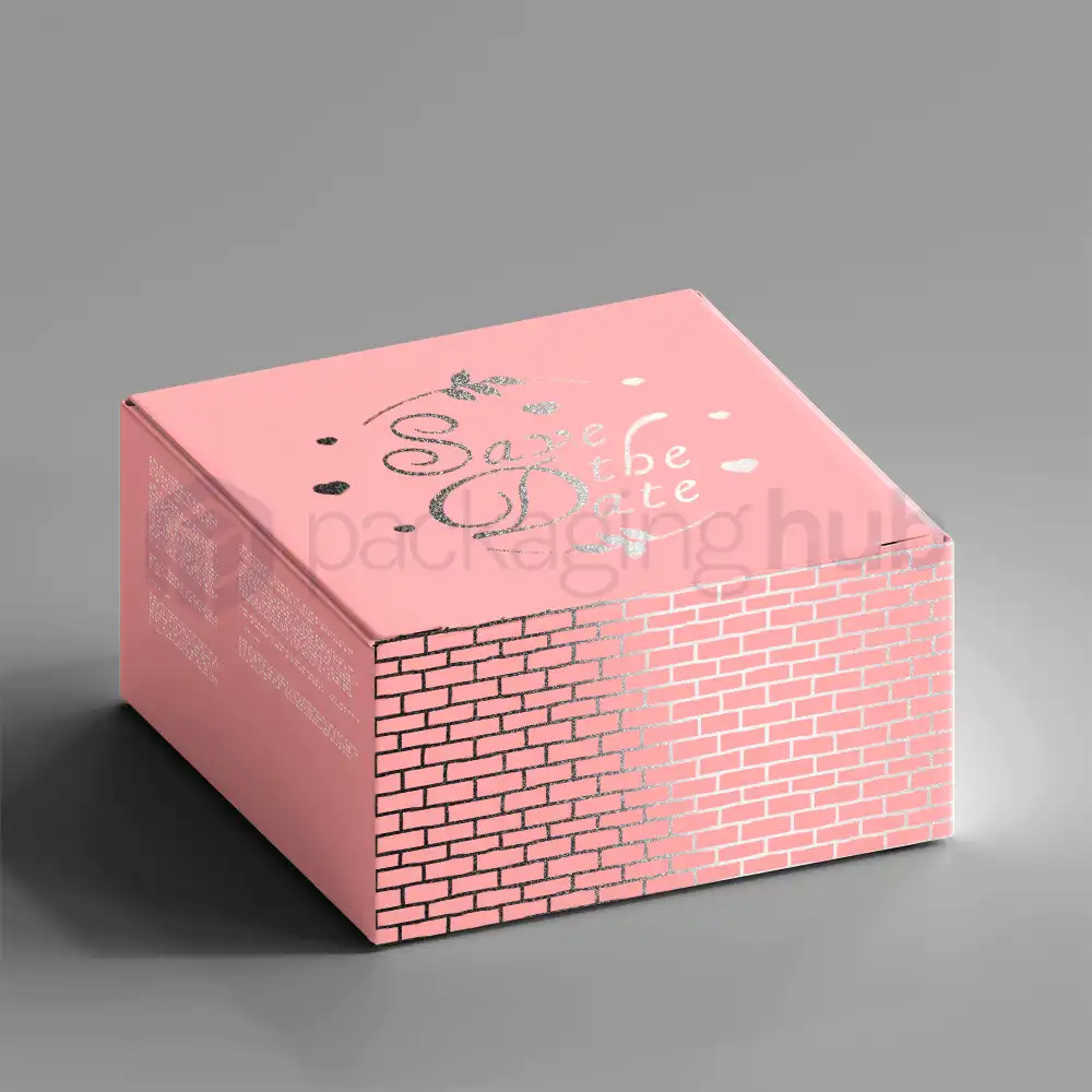 silver foil box packaging