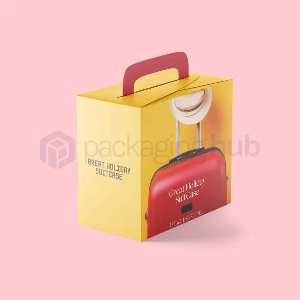 suitcase packaging box