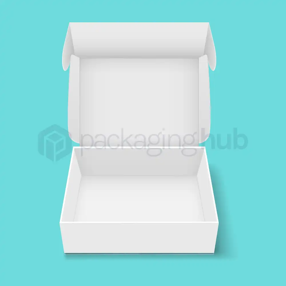white boxes packaging