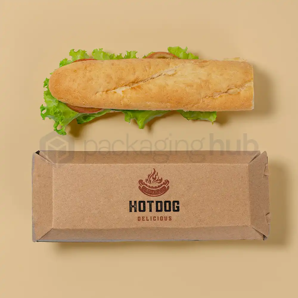 hot dog packaging