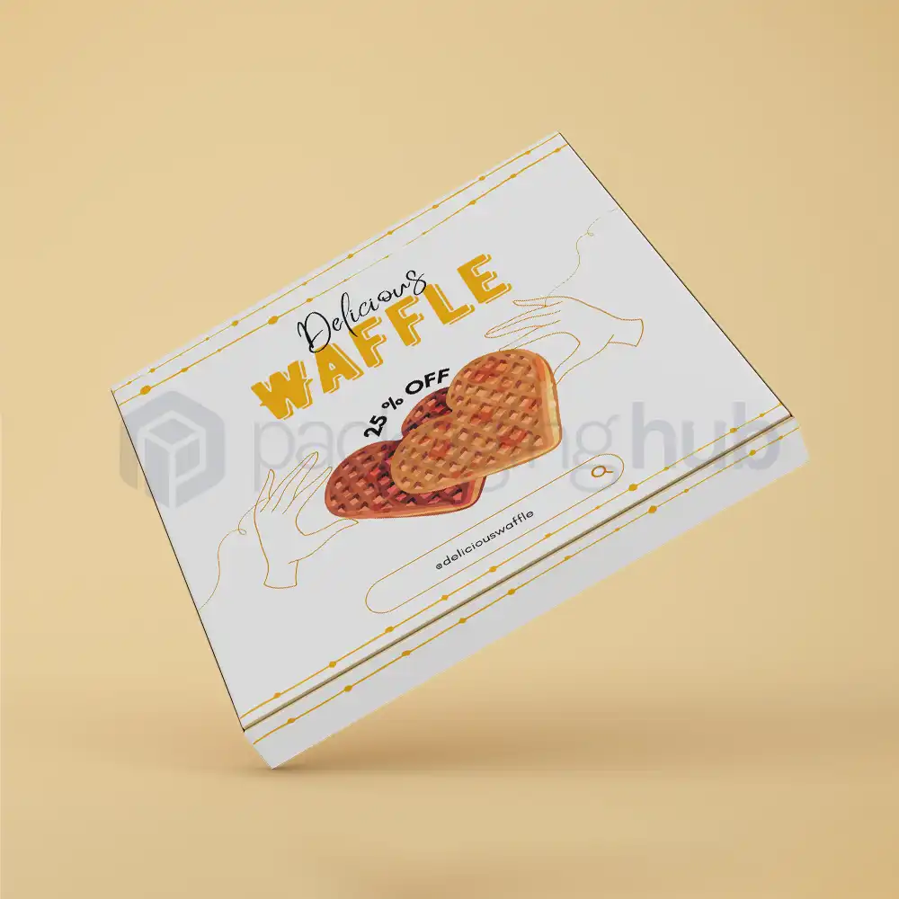 waffle packaging box