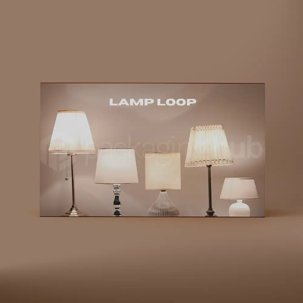 desk lamp packaging