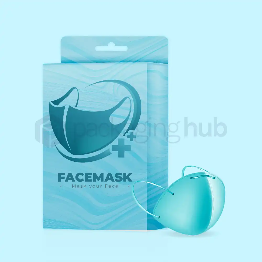 face mask packaging box