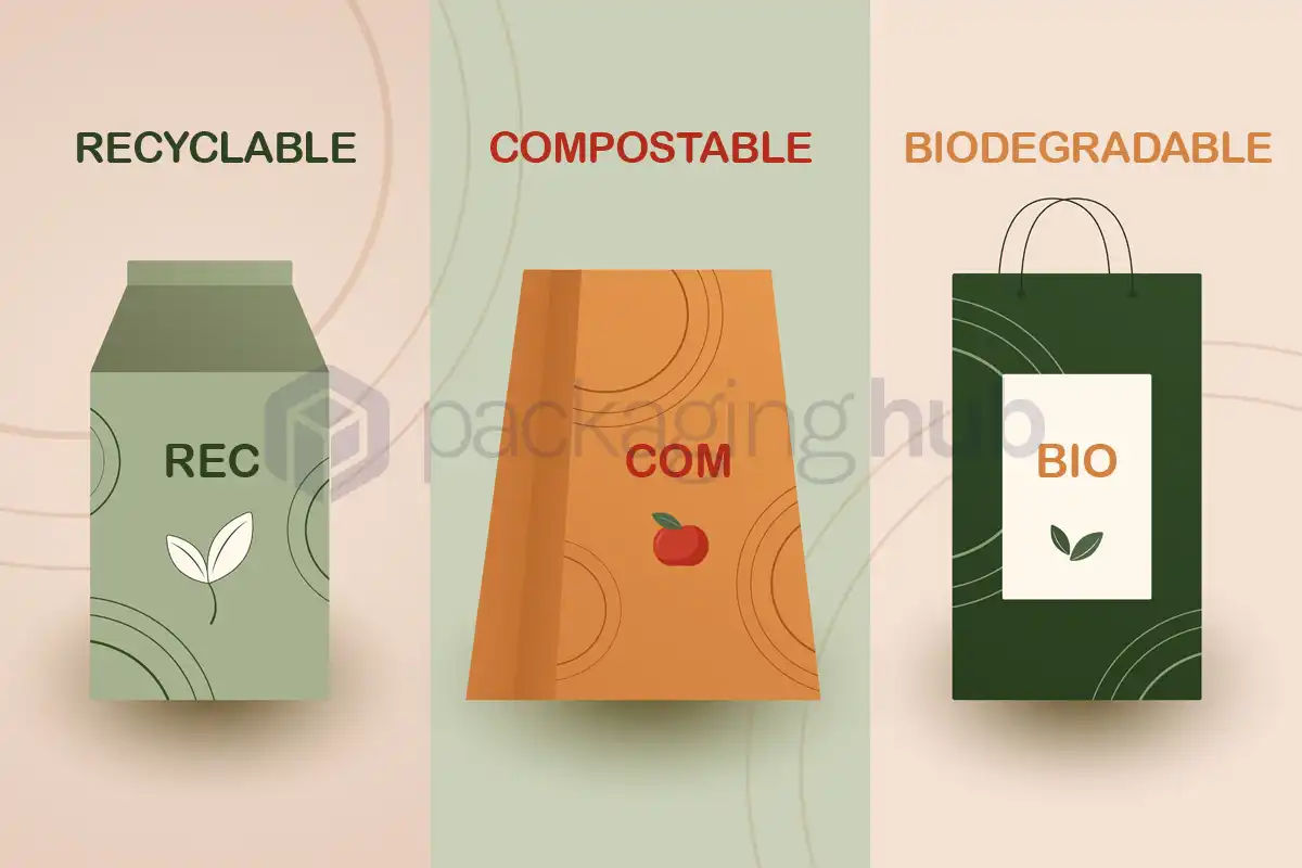 Biodegradable vs Compostable vs Recyclable