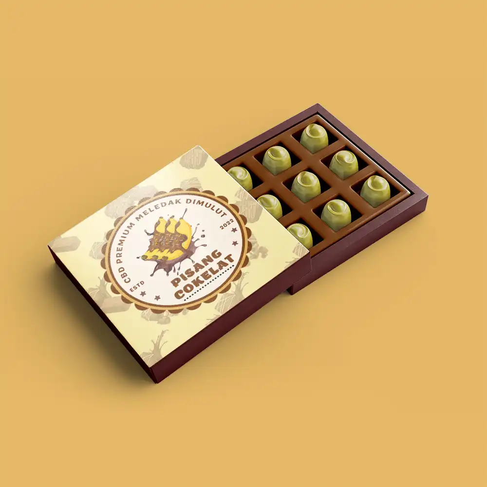 Custom CBD Chocolate boxes