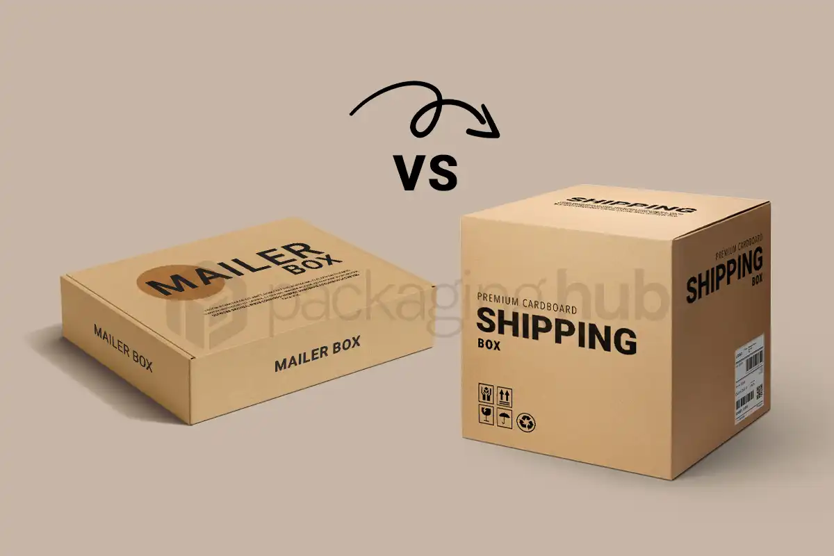 mailer boxes vs shipping boxes