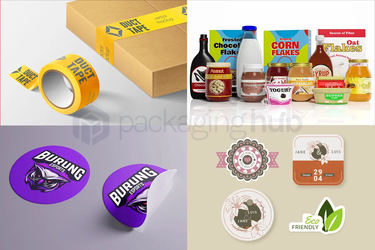 Sticker Packaging Types