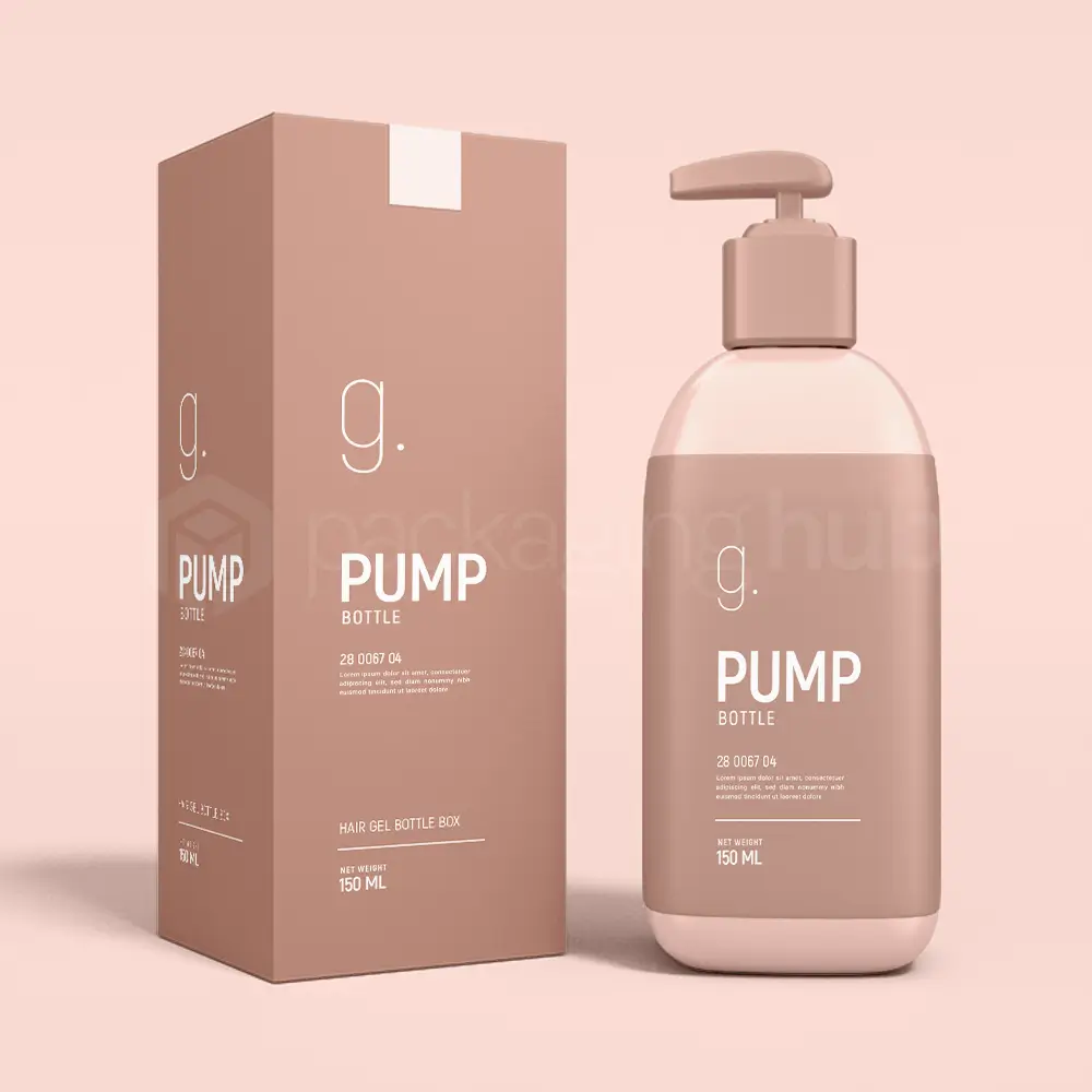 hair products packaging