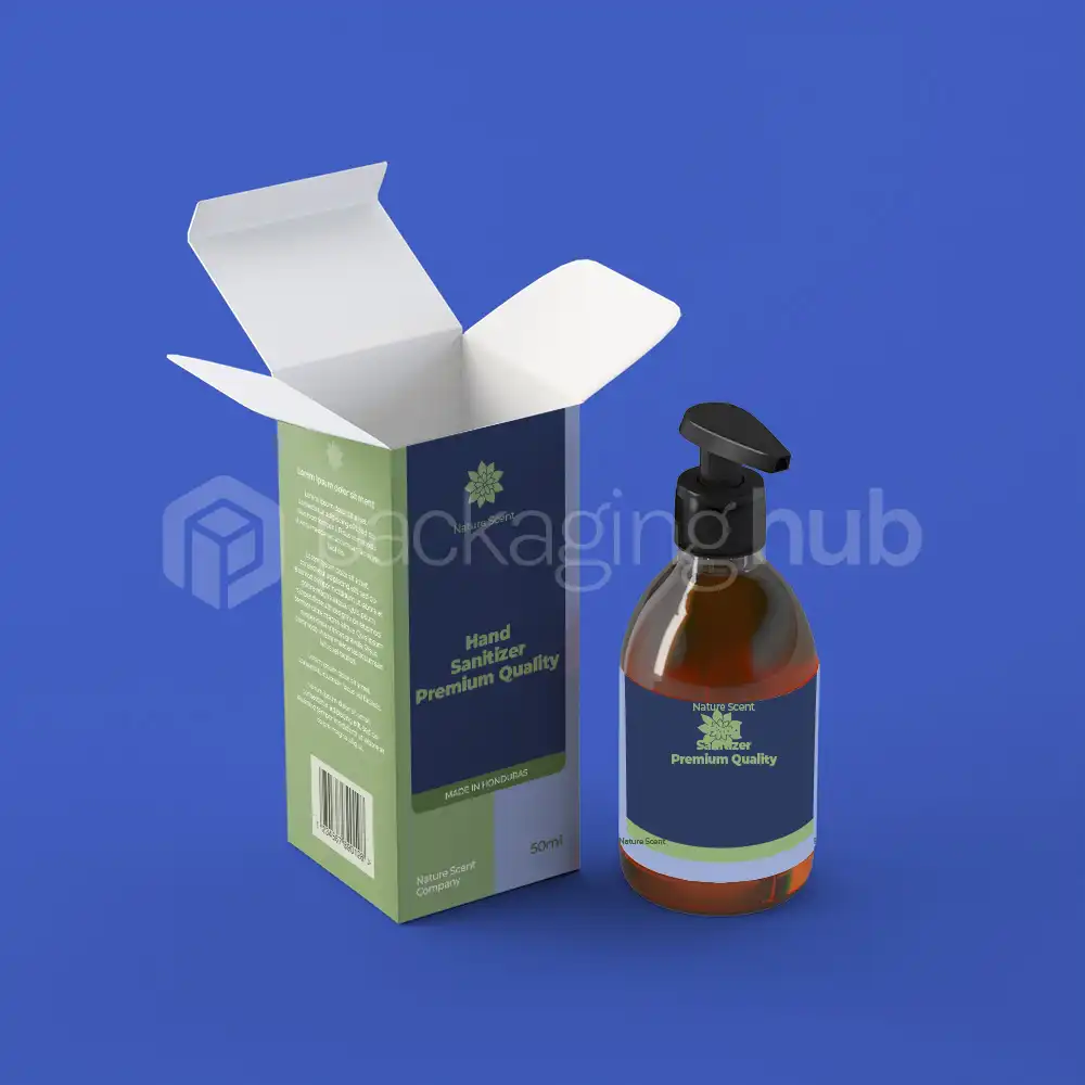 hand sanitizer packaging