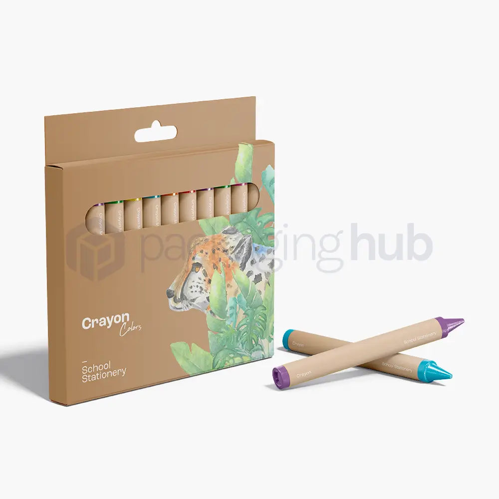 crayon packaging